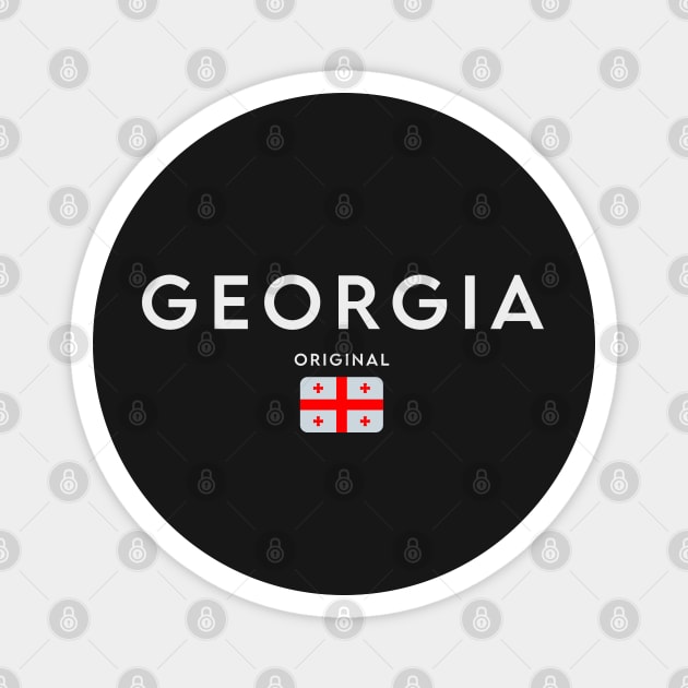 Georgia flag, Georgian flag Magnet by eka123